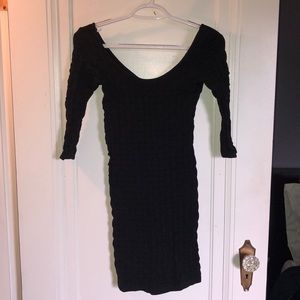 Bebe Black bodycon dress